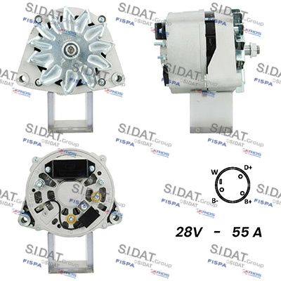 Generator / Alternator A24BH0116A2 FISPA