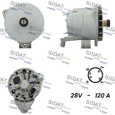 Generator / Alternator A24BH0136A2 FISPA