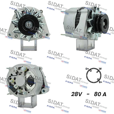 Generator / Alternator A24BH0137A2 FISPA