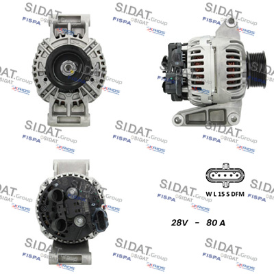 Generator / Alternator A24BH0150 FISPA