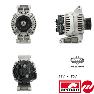 Generator / Alternator A24BH0150AS FISPA