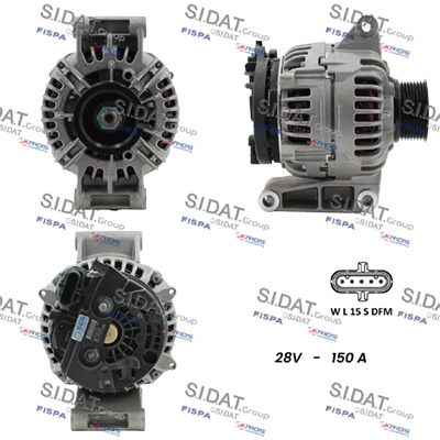 Generator / Alternator A24BH0178 FISPA