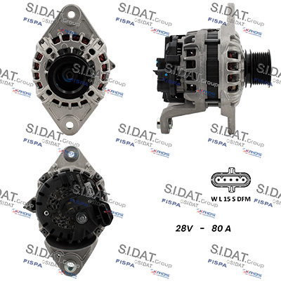 Generator / Alternator A24BH0181 FISPA