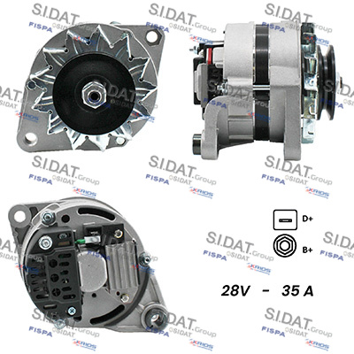 Generator / Alternator A24MA0001A2 FISPA