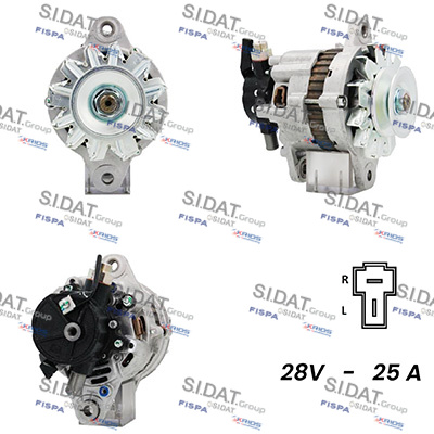 Generator / Alternator A24MH0009A2 FISPA
