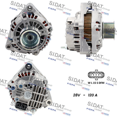 Generator / Alternator A24MH0057 FISPA