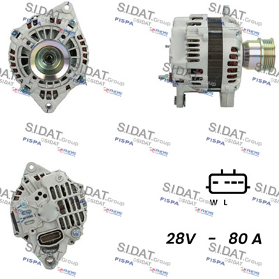 Generator / Alternator A24MH0063 FISPA