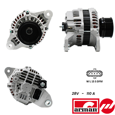 Generator / Alternator A24MH0064AS FISPA