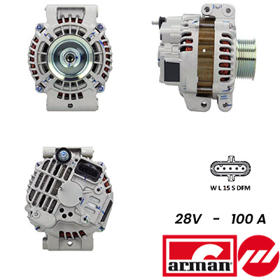 Generator / Alternator A24MH0111AS FISPA