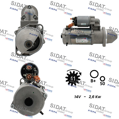 Starter S12BH0288 FISPA