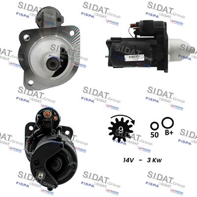 Starter S12BH0736 FISPA