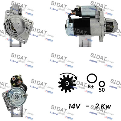 Starter S12MH0329A2 FISPA
