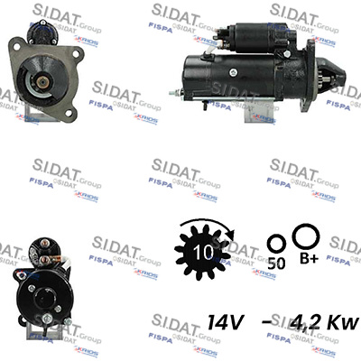 Starter S12ML0284A2 FISPA