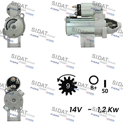 Starter S12VA0342A2 FISPA