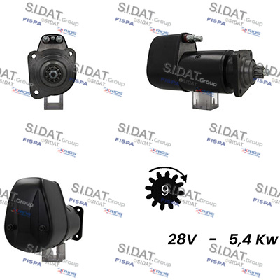 Starter S24BH0020A2 FISPA