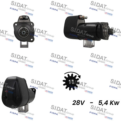 Starter S24BH0025A2 FISPA