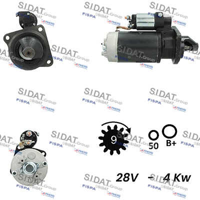 Starter S24BH0036A2 FISPA