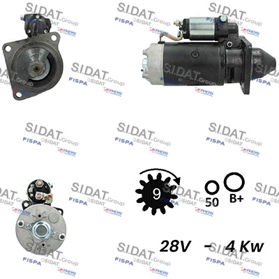 Starter S24BH0037A2 FISPA