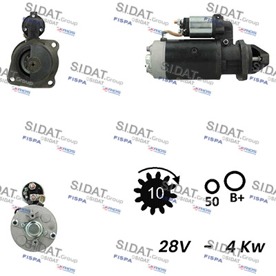 Starter S24BH0038A2 FISPA