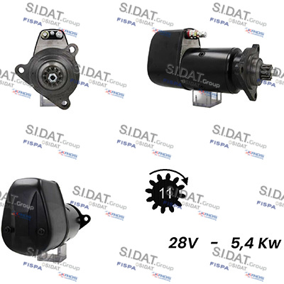 Starter S24BH0039A2 FISPA