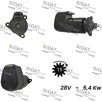 Starter S24BH0040A2 FISPA