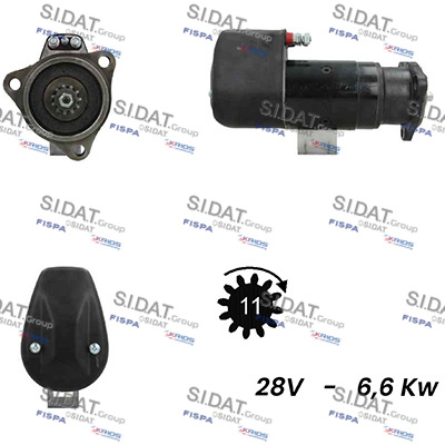 Starter S24BH0041A2 FISPA