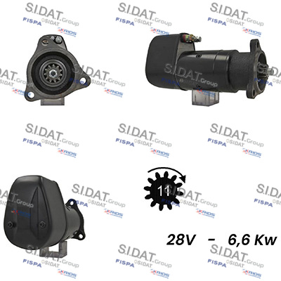 Starter S24BH0043A2 FISPA
