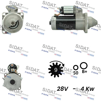 Starter S24BH0045A2 FISPA