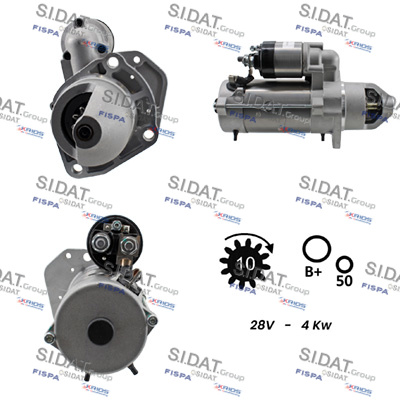 Starter S24BH0051A2 FISPA