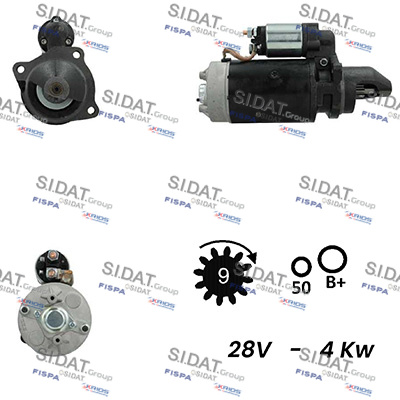 Starter S24BH0055A2 FISPA