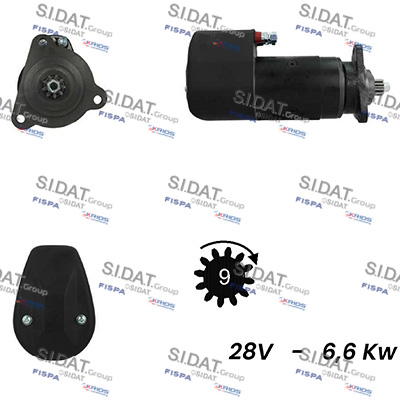 Starter S24BH0059A2 FISPA