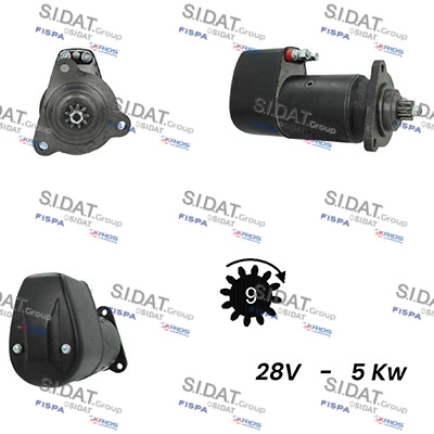 Starter S24BH0060A2 FISPA