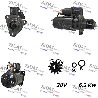 Starter S24BH0065A2 FISPA