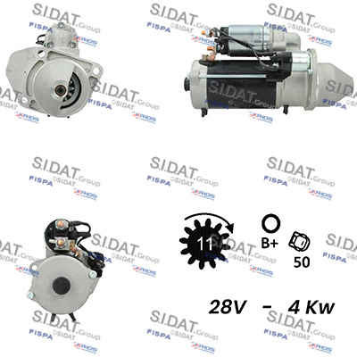 Starter S24BH0067A2 FISPA
