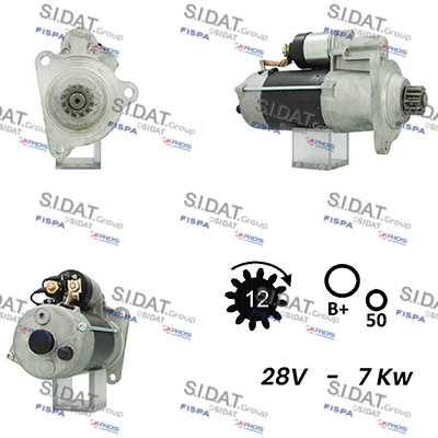 Starter S24BH0071A2 FISPA