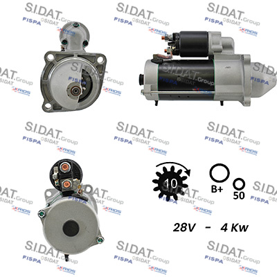 Starter S24BH0081A2 FISPA