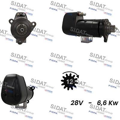 Starter S24BH0101A2 FISPA