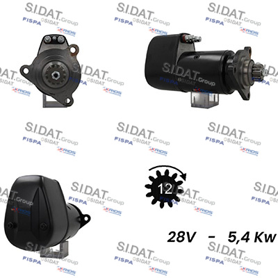 Starter S24BH0103A2 FISPA