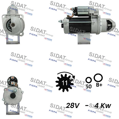 Starter S24BH0107A2 FISPA