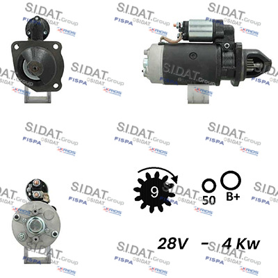 Starter S24BH0111A2 FISPA
