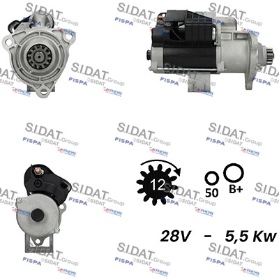 Starter S24BH0116A2 FISPA