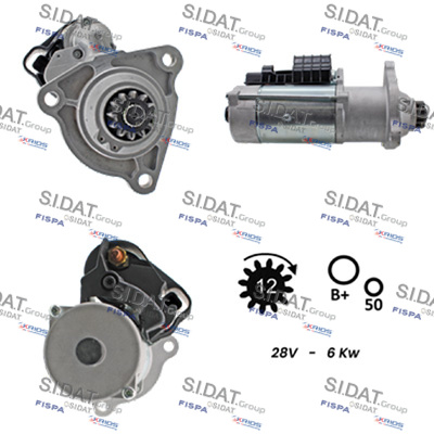 Starter S24BH0118A2 FISPA