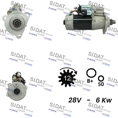 Starter S24BH0124A2 FISPA
