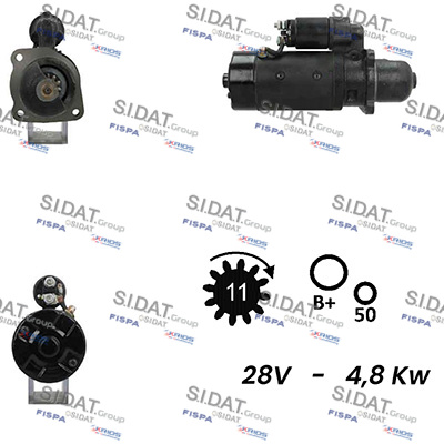Starter S24BH0152A2 FISPA