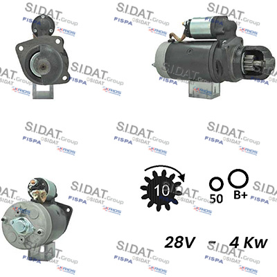 Starter S24BH0153A2 FISPA