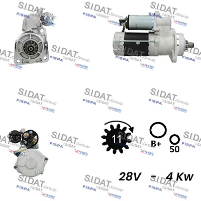 Starter S24DR0070A2 FISPA
