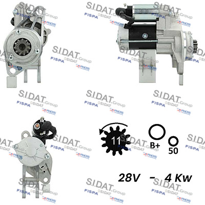 Starter S24HT0027A2 FISPA