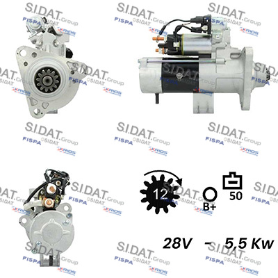 Starter S24MH0073A2 FISPA