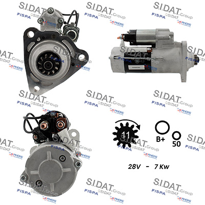 Starter S24MH0074A2 FISPA