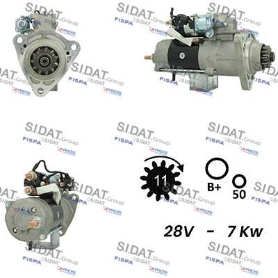 Starter S24MH0085A2 FISPA